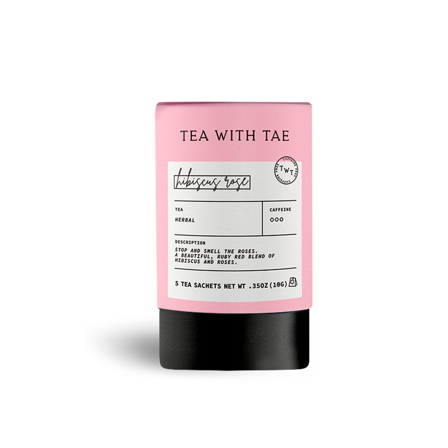 Hibiscus Rose Herbal Tea Tube