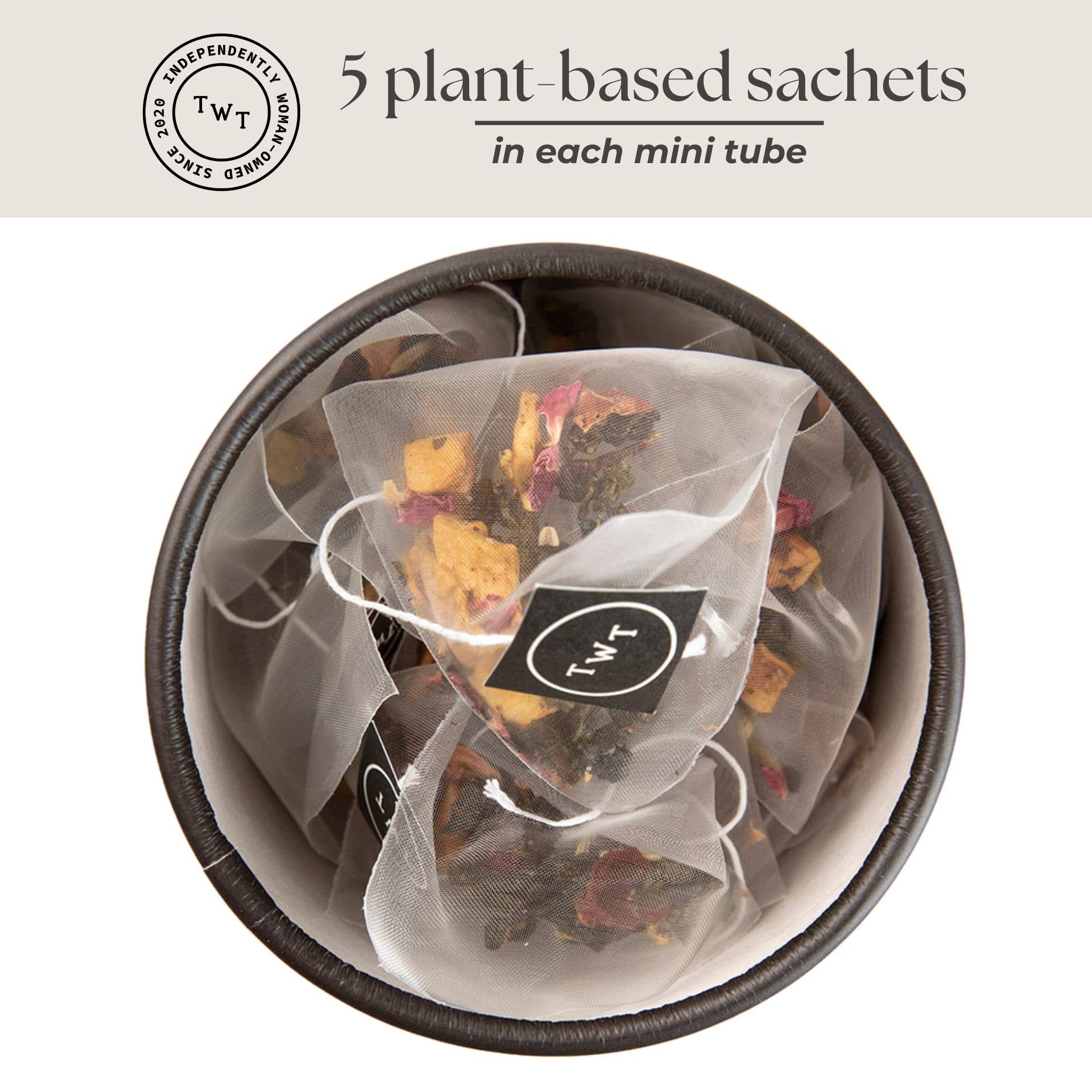 Fruit & Berry Oolong Mini Tea Tube Gift (5 tea bags) - Gracefully Given