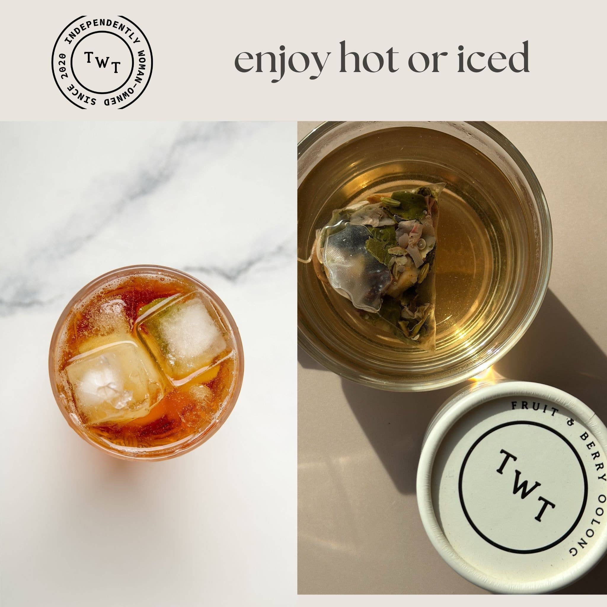 Fruit & Berry Oolong Mini Tea Tube Gift (5 tea bags) - Gracefully Given