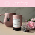 Hibiscus Rose Herbal Mini Tube Gift (5 tea bags) - Gracefully Given