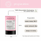 Hibiscus Rose Herbal Mini Tube Gift (5 tea bags) - Gracefully Given