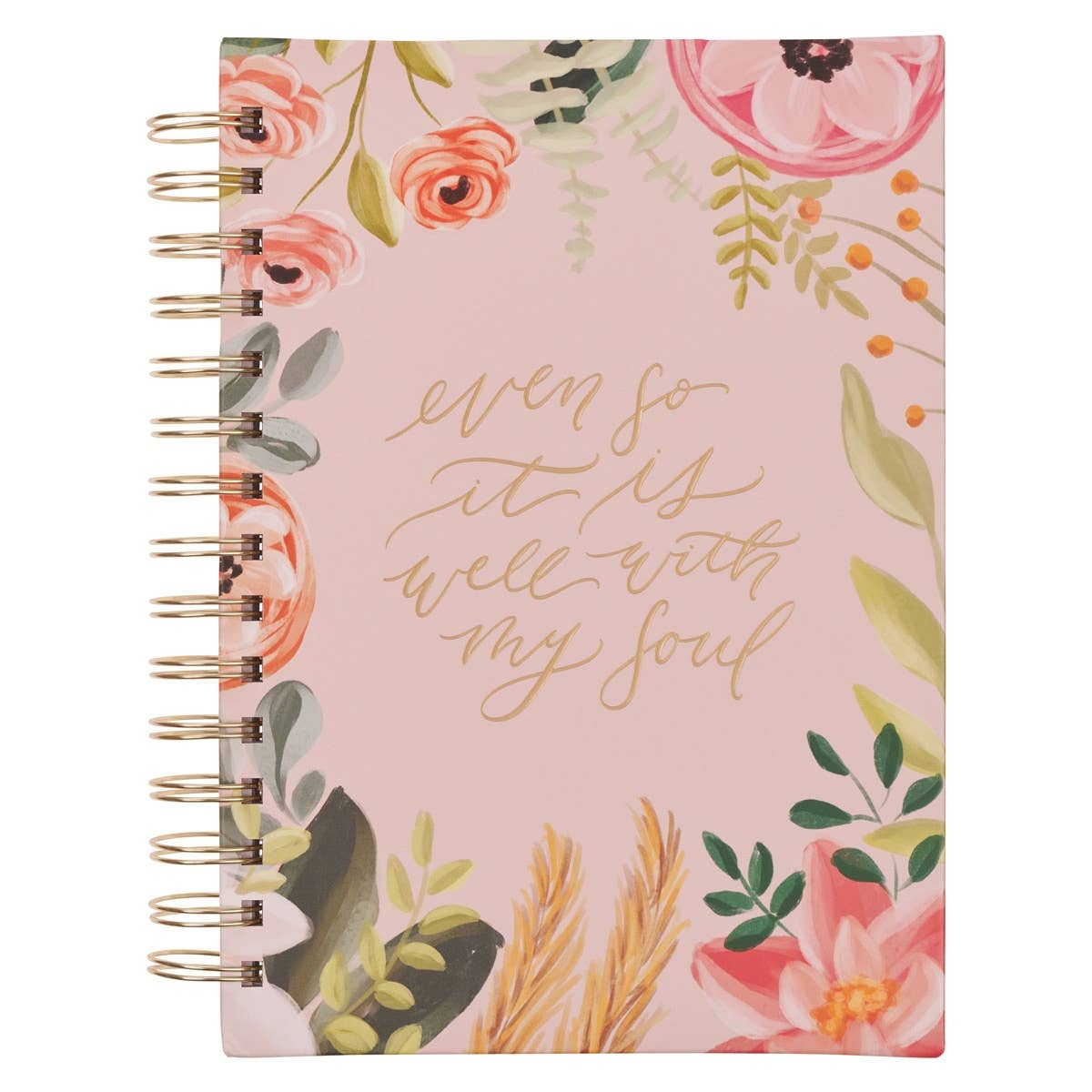 Journal Spiral - bound Even So It Is Well With Your Soul - Gracefully Given