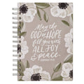 Journal Spiral May the God of All Hope Fill You Rom 15:13 - Gracefully Given