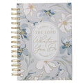 Journal Wirebound Floral Commit to the Lord Prov. 16:3 - Gracefully Given