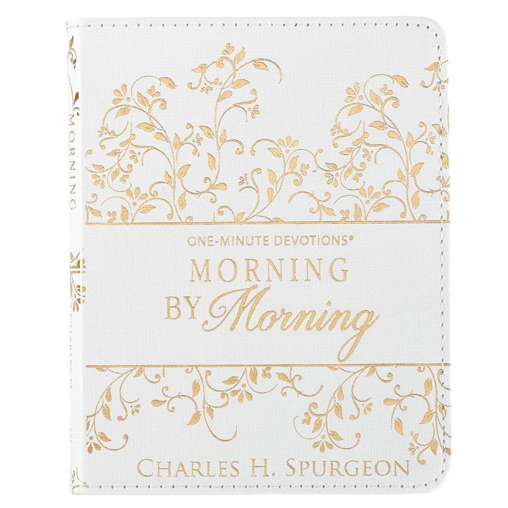 One - Minute Devotions Morning by Morning Faux Leather - Gracefully Given