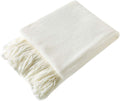White Throw Blanket - Gracefully Given